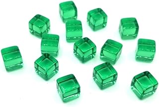 200 peças de dados de acrílico coloridos de 6 lados 8 mm D6 cubos em branco cubos quadrados de canto transparente dados infantis educativos DIY jogo de tabuleiro dados de 8 mm dados de acrílico transparente de seis lados dados de 6 lados dados de RPG cubo quadrado