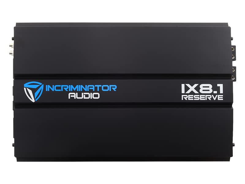 iX8.1 Monoblock 8000W RMS Class D Amplifier