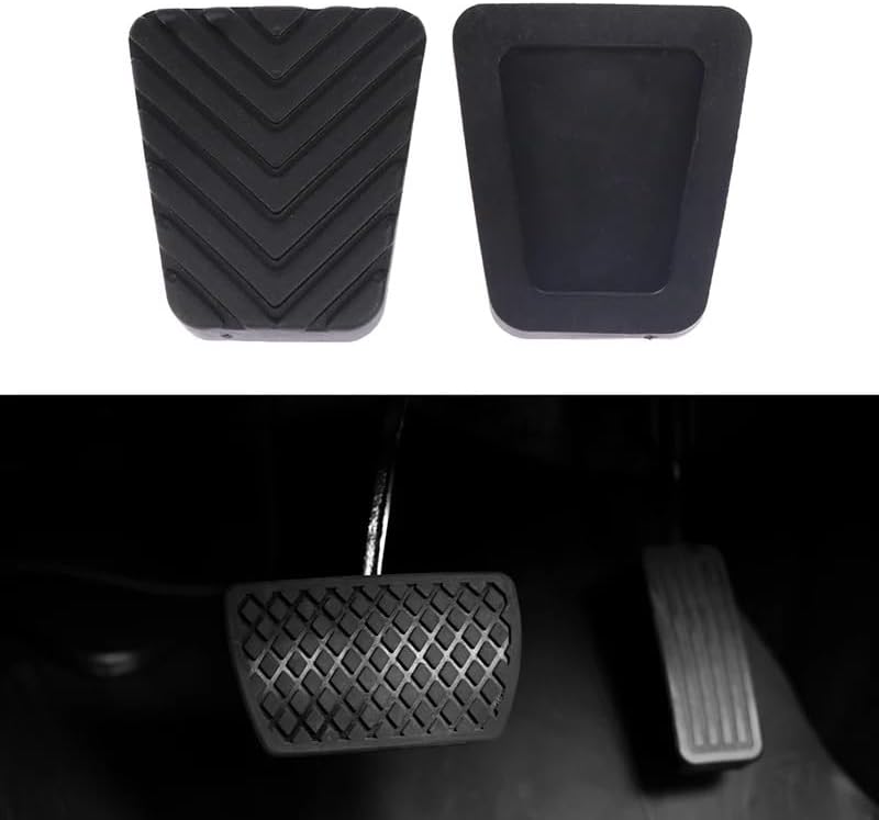 Car Pedal Cover Replacement for Kia for Rio for Optima 2PCS Brake Clutch Pedal Rubber Pad Cover 32825-36000 Pedals