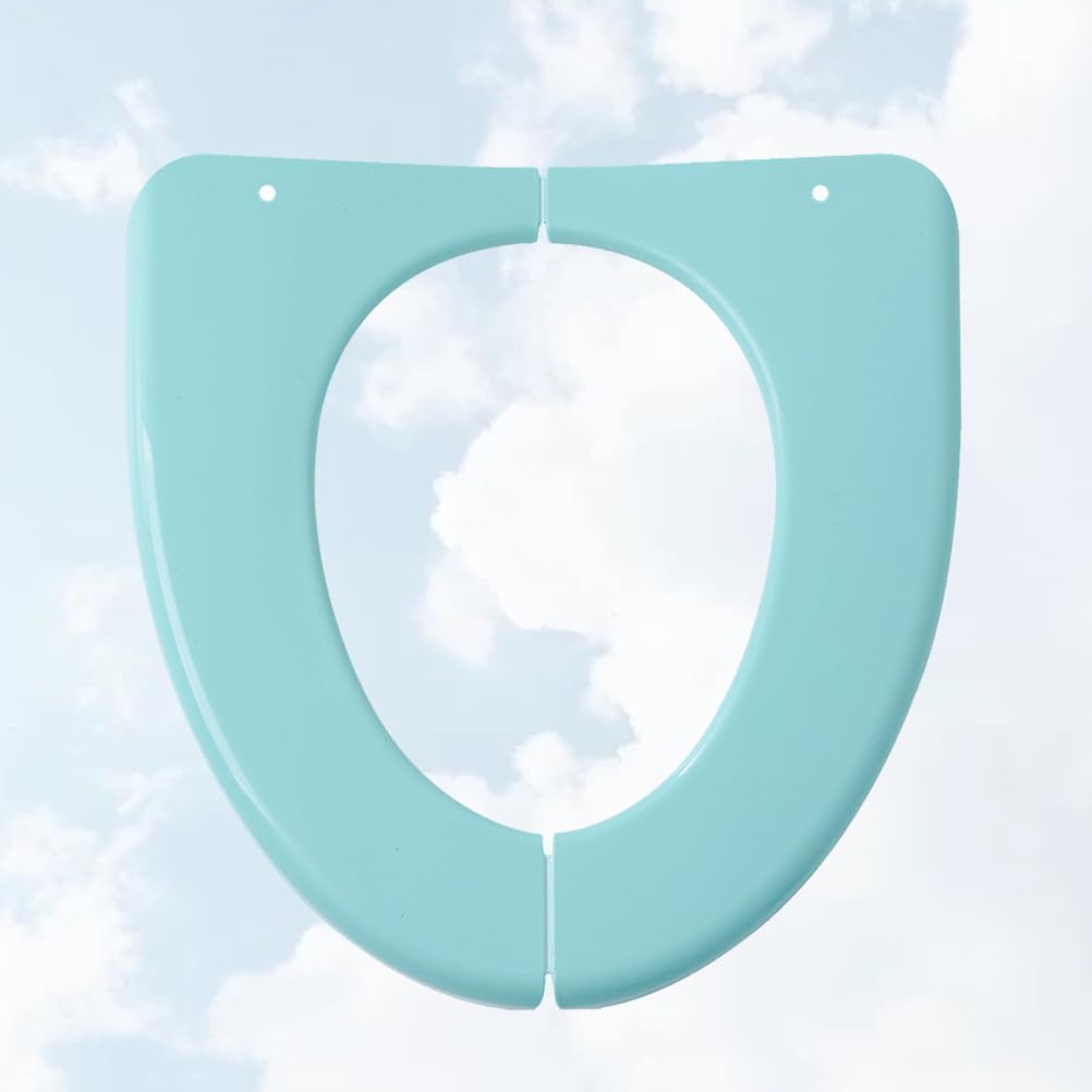 HEALLILY Portable Folding Toilet Cushion - Travel Friendly Toilet Seat Cover for Potty Training and Home Use Fits Most Standard Toilets Lightweight and Foldable Design