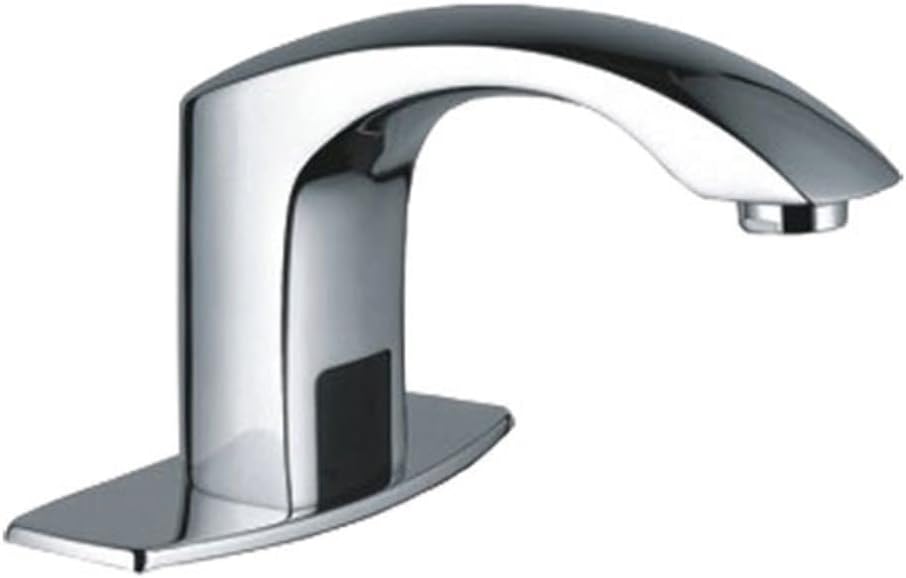 Buy 1 get 1 Cascada Automatic Hands Free Modern Contemporary Design Sensor Faucet (Hot & Cold), Chrome (HDD426)