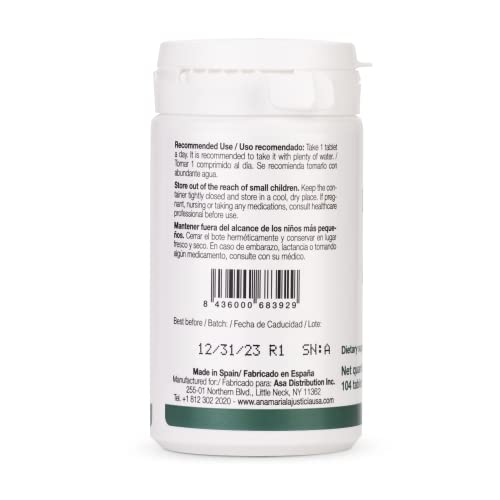 Ana Maria Lajusticia - Algae - Sugar Free, Gluten Free And Vegan Friendly. 104-Days Treatment Pack. Anti-Celullite Properties. Favours The Elimination Of Liquids #TOP1