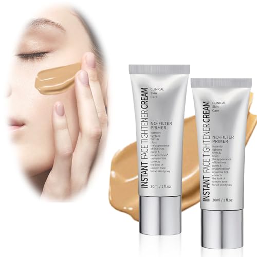 2 Pz Prebase de Maquillaje, Makeup Imprimación Facial, Pore Filler Primer, Prebase Reafirmante Facial Instantánea, Prebase Difuminadora de Poros, Primer Invisible Pore, Color Correcting Facial Primer