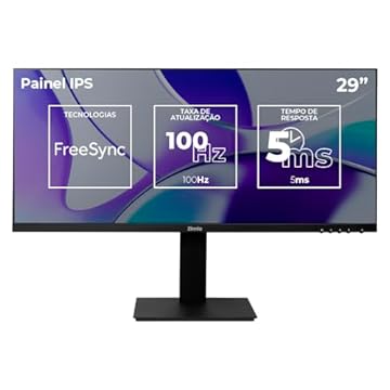 Monitor Zinnia Pegasi Pro UW29 | 29 Polegadas | Painel IPS | Ultrawide | WFHD | sRGB 100 | 100Hz | FreeSync | HDMI/DP | ZNO-PGSIPRO-BL01