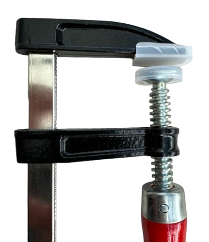 Morsetto A F Strettoio A Vite Stringente Per Legno E Modellisti Conf. 2 Pezzi (250X80 Mm) - 4