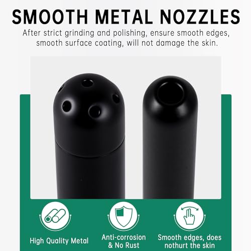 Image of Shower Enema System with 86 Inches Hose, Diverter, Water Control Valve for Men and Women Portable Cleaning, Enema Nozzle Kit Cleaner Attachment (Matte Black)