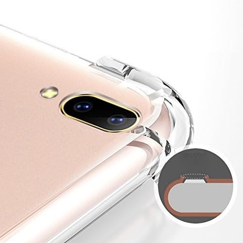 Image of Lustree Compatible with vivo Nex Back Cover| Clear + TPU Case with 4 Corner Air Cushion Protection & Camera Protection | Slim& Stylus Cover for vivo Nex