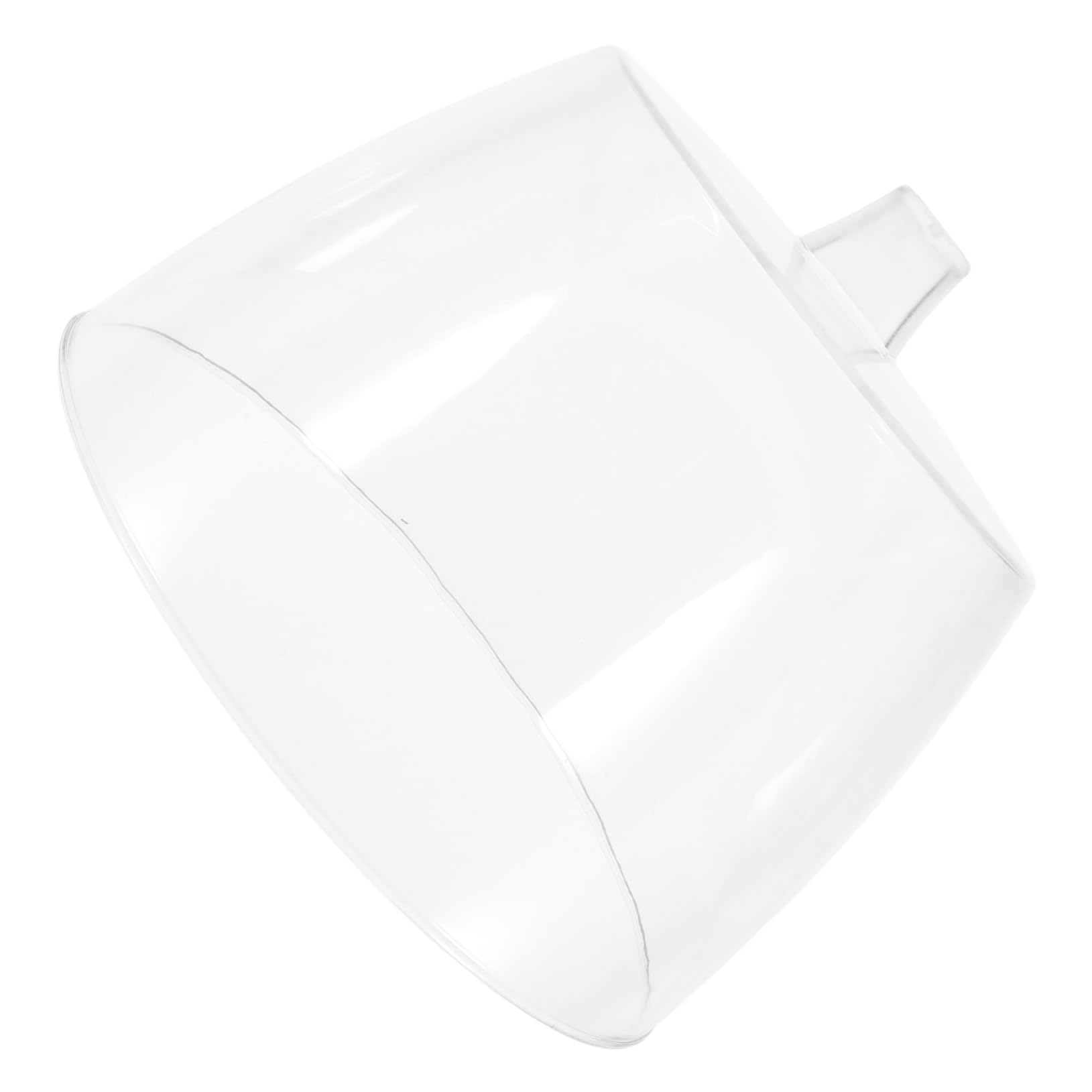 COLLBATH Transparente Käseglocke aus Acryl Robust und Tragbar für Kuchen und Früchte Leicht zu Reinigen für Picknick und Draußen Herdabdeckung Gasherd
