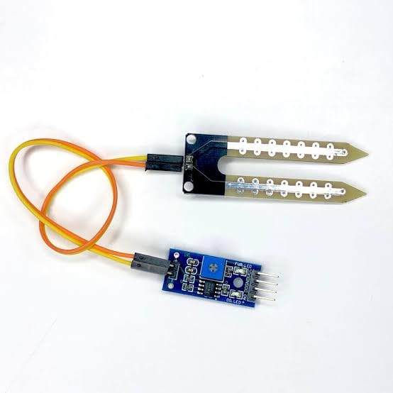 Soil Moisture Sensor Module with Dual Probe Detection, Compatible with Arduino|Electromotiv|Electronexus 2