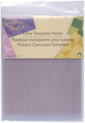 Clear Template Plastic by Quilting Basket™