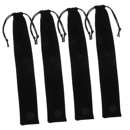 VALICLUD 4個折りたたみ式扇風機用収納ポーチ 風デザイン 手持ち扇風機ケース ドローストリング付き