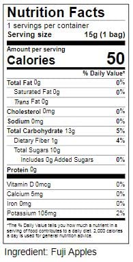 Crispy Green Natural Freeze-Dried Fruit, Apple Single-Serve thumb #5