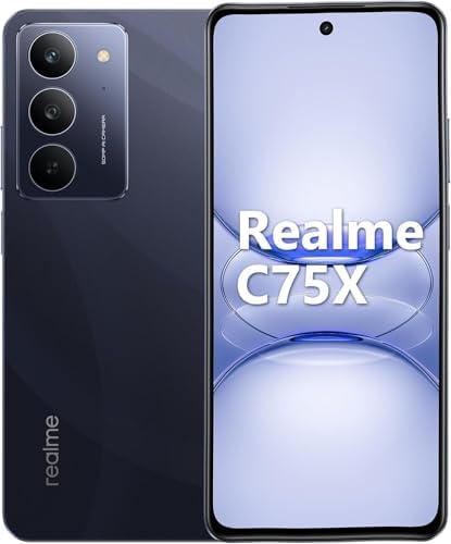 Celular Realme C75x 128gb 6gb Ram Nfc Ip69 Cor Azul, RMX5020