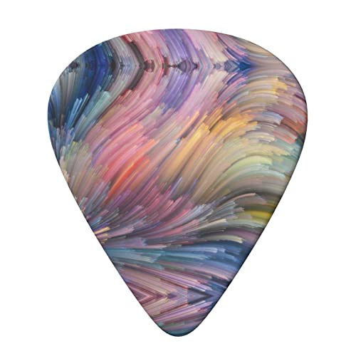 Dream Colorful Lot de 6 médiators pour guitare acoustique, guitare électrique, basse, ukulélé – fins, moyens et épais. - Les Beatles, Paul McCartney, John Lennon, RIngo Starr, George Harrison Dream Colorful Lot de 6 médiators pour guitare acoustique, guitare électrique, basse, ukulélé – fins, moyens et épais. – Image 4
