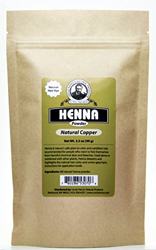 Natural Copper Henna Powder, 3.5 Oz