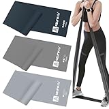 A AZURELIFE Resistance Bands,Professional Long Non-Latex Elastic Stretch Bands,Exercise Bands for Physical Therapy, Yoga, Pilates, Rehab, at-Home or The Gym Workouts, Strength Training