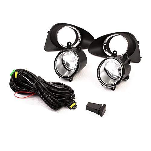 Kit phares antibrouillard halogène 4300K avec faisceau et interrupteur pour Yaris L 2012-2014