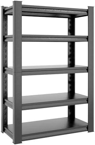 Amazon.com: POOUPHV 72" H Garage Shelving Heavy Duty Storage Shelves ...