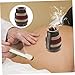 Beavorty Portable Ceramic Moxibustion Box Scraping Cup Moxa Stick Burner Holder for Heat Therapy and Stress Stylish and Compact Design for and Relaxation