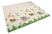 Alfombra infantil plegable Suelo para bebes acolchado 2 caras 180 cm x...