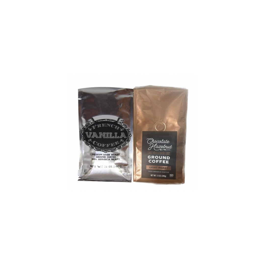 Amazon.com : Trader Chocolate Hazelnut Ground Coffee and French
