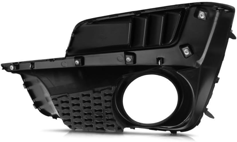 KarParts360 For Subaru Impreza 2015 2016 Fog Light Cover Passenger Side | Front | Primed | Made Of Plastic | With Chrome Molding | With Fog Light Hole | Replacement For SU1039110 | 57731FJ300