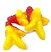 Fruidles Chicken Gummi Feet Candy, Delicious Peach Fruit Flavors Gummies (Half-Pound)