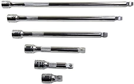 US PRO 6PC 3/8 DR Wobble Extension BAR Set 38-300mm B4029