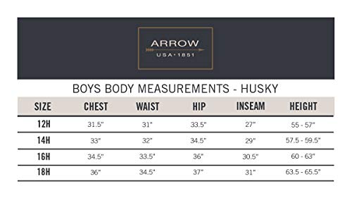 Arrow 1851 Boys' Little Aroflex Stretch 2-Piece Formal Suit Set, Black, 4 #TOP3