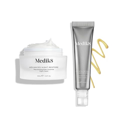 Image of Medik8 Crystal Retinal Ceramide Eye 3 & Medik8 Advanced Night Eye Cream
