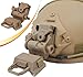 Lpoip Night Vision Mount,NVG Tactical Helmet Mount, L4g24 NVG Mount,Night Vision Helmet Mount,Plastic Helmet Mount Black Mud (Mud)