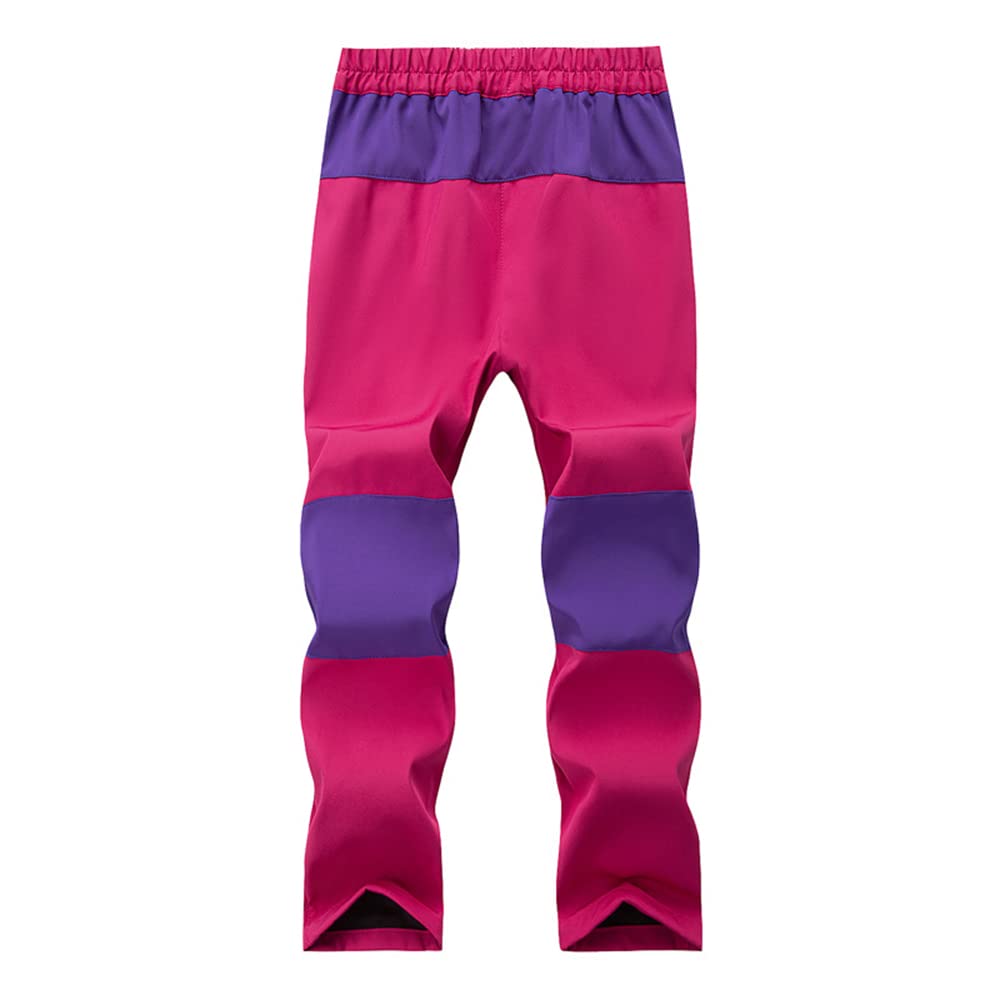 Pantaloni Outdoor per Bambini, Pantaloni da Trekking, Idrorepellenti, Antivento, Traspiranti, Pantaloni da Trekking, Unisex Estivi, Traspiranti Ad Asciugatura Rapida, Pantaloni Sportivi