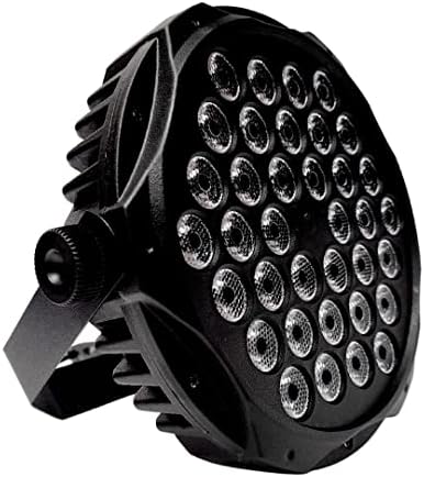 36 Led RGB Fashion Par. Light Black Plastic Body with Stand Stage Lighting for Outdoor Concert, Shows, Dramas Etc.-Pack of 1, Corded Electric, 240 Volts
