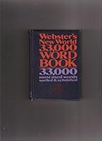 Webster's New World 33, 000 Word Book B0013OQO2U Book Cover