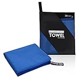 COMPACTA & LIGERA: Toalla microfibra ultraligera multiuso ahorra una increíble cantidad de espacio y se puede guardar fácilmente en cualquier mochila, bolsa de deporte o bolsa de viaje. Para cualquier situación: toalla fitness, toalla de camping o toalla natacion. Tenemos el color y el tamaño perfecto para ti. Volumen de entrega: 1x toalla 80x160cm + 1x bolsa