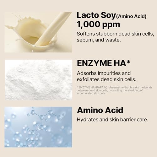 SOME BY MI Lacto Soy Enzyme Deep Cleanser | 3.4oz, 100ml | Korean Vegan Face Wash with Papain & Soy Enzymes for Pore & Dead Skin Care | With Hyaluronic Acid for Soothing & Hydration | Korean Skin Care - Image 5