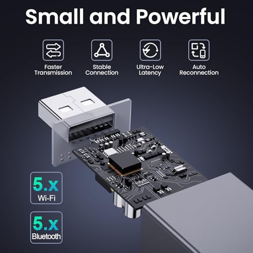 CNDPSTE Adaptador CarPlay sem fio para Apple Plug & Play converte dongle CarPlay com fio para sem fi