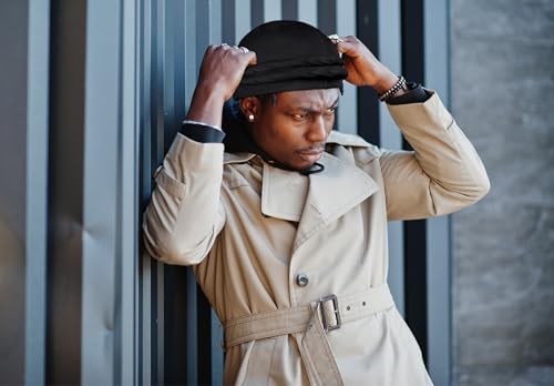 Turbante durag de satén Babalet para hombre y mujer gorro de dormir 7