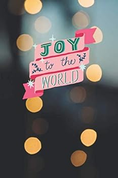 Paperback Joy To the World: Notebook - Black and Gold Book