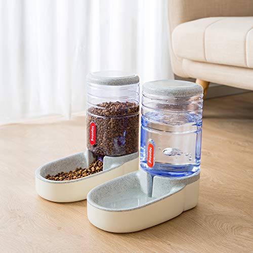 Automatic Pet Feeder Small&Medium Pets Automatic Food Feeder and Waterer Set 3.8L, Travel Supply Feeder and Water… - Image 7