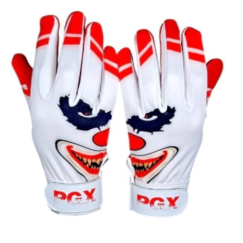 PGX Baseball Crazy Clown Baseball Batting Gloves (Youth Large)