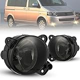 Tula Motoren Nebelscheinwerfer für VW Transporter/Multivan T5(7E/7F/7J/7H) 04-09 Polo 9N 05-12 30-50 2E 06-13 Touareg 7L 02-06 SKODA Fabia Roomster5J Praktik Ein Paar Nebellinse HB4