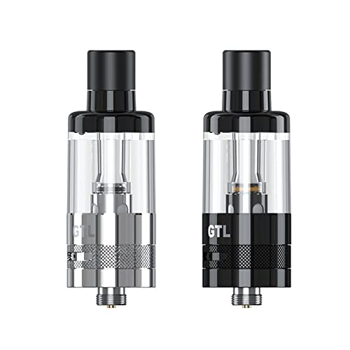 Eleaf GTL D20 Tank 3ml 直径20mm 電子タバコ/Vape ベイプ510 アトマイザー【iStick i40電子たばこ対応】 (Black-Tank)