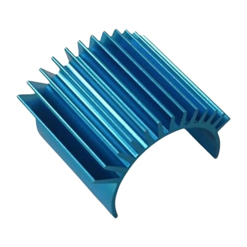 Amagogo RC Car Heat Sink Remotes Control Car Metal Upgrade Replacement Engine Heatsink Fins Simple Design Suitable for 16101 16102 16, Blue