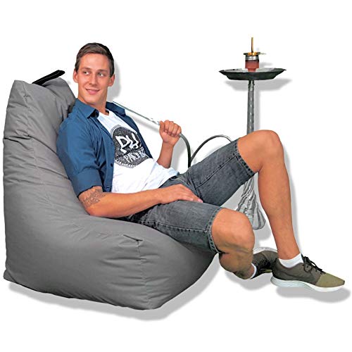 PATCH HOME Patchhome Lounge Sessel XXL Gamer Sessel Sitzsack Sessel Sitzkissen In & Outdoor geeignet fertig befüllt… – Bild 6