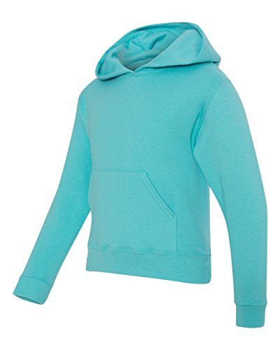 Jerzees Youth 8 oz., 50/50 NuBlend Fleece Pullover Hood (996Y)- SCUBA BLUE,XL2