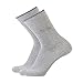 Produktbild camel activ Herren Socken 3er-Pack Uni Basic 6593 / Men Socks 3pack (43-46, 150 grey melange)
