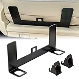 KANGIKX Universal ISOFIX Cars Seat Latch Bracket, Car Child Seat Restraint Anchor Mounting Bracket for ISOFIX Belt Connector(Black)