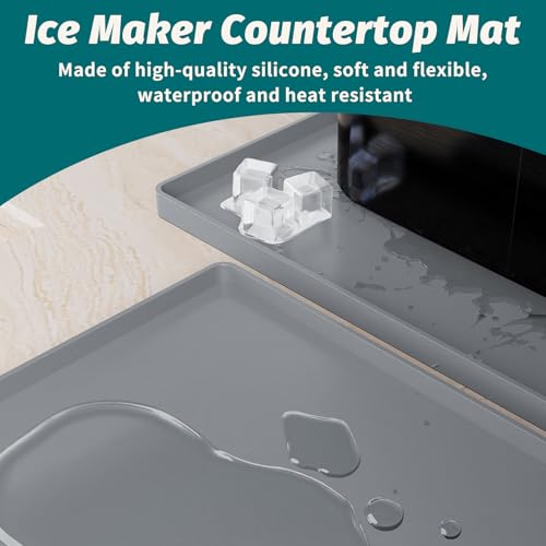 Tapete de silicona para máquina de hielo 12"x10" miniatura 4