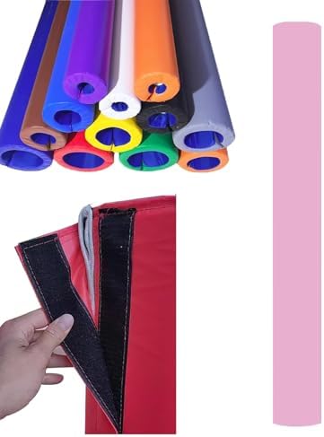 Premium Basketball Pole Padding - 183cm Safety Pad with Straps, Shock Absorbing Wrap Around Cover, Fits 8.6" Diameter Poles for Garage & Playground Protection